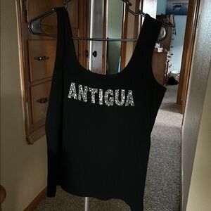 Antigua Black Women's Tank Top
